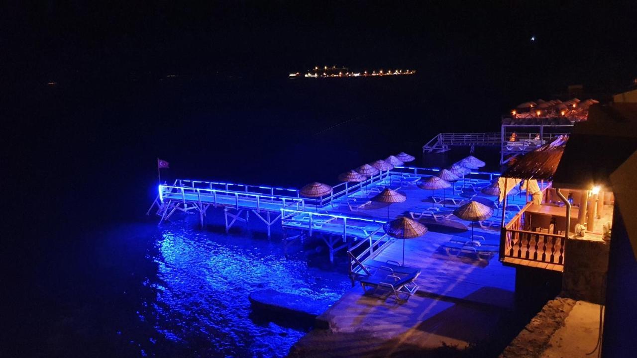 Assos Nazan Motel Restoran Beach Sokakagzi Eksteriør billede