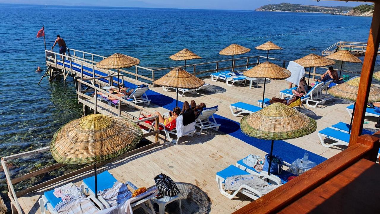 Assos Nazan Motel Restoran Beach Sokakagzi Eksteriør billede