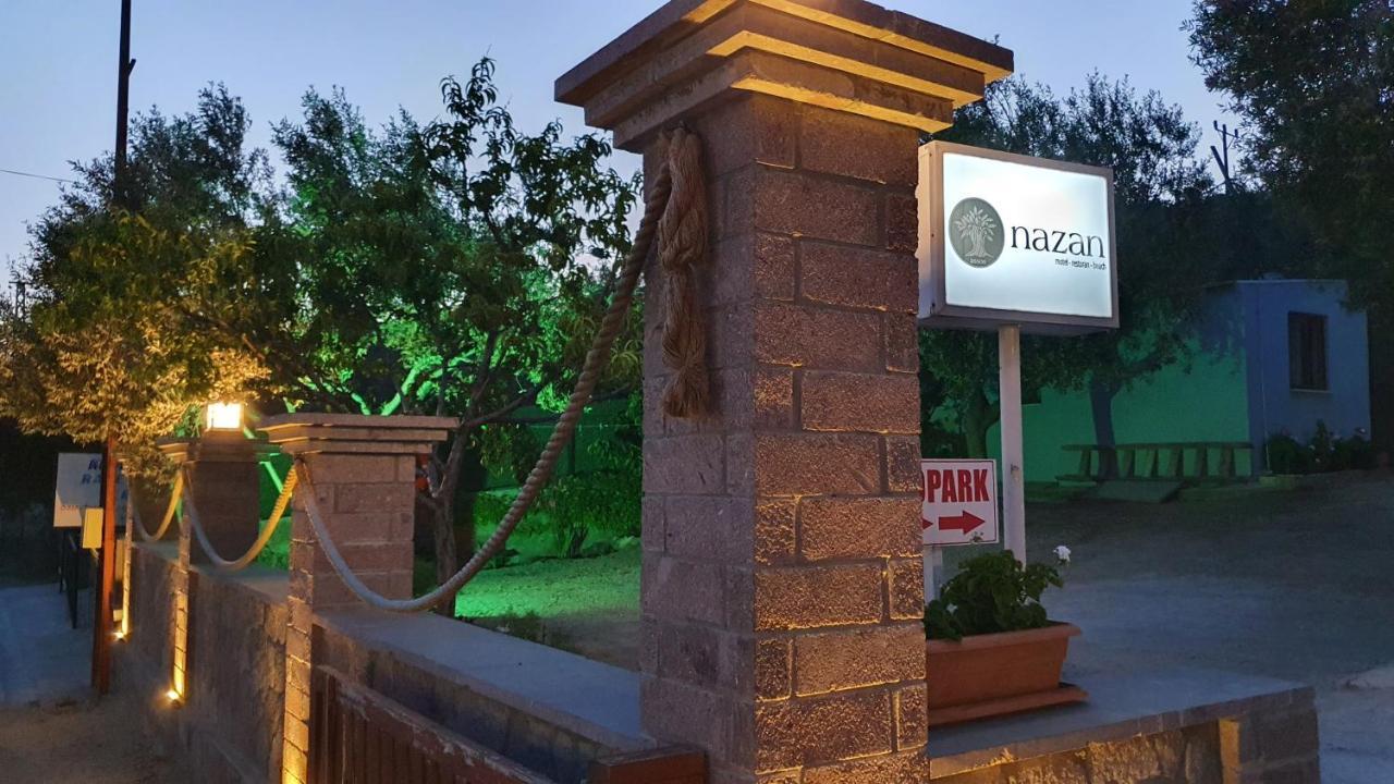 Assos Nazan Motel Restoran Beach Sokakagzi Eksteriør billede