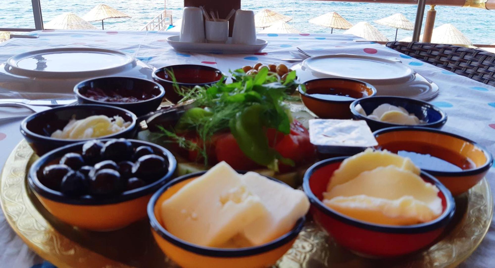 Assos Nazan Motel Restoran Beach Sokakagzi Eksteriør billede