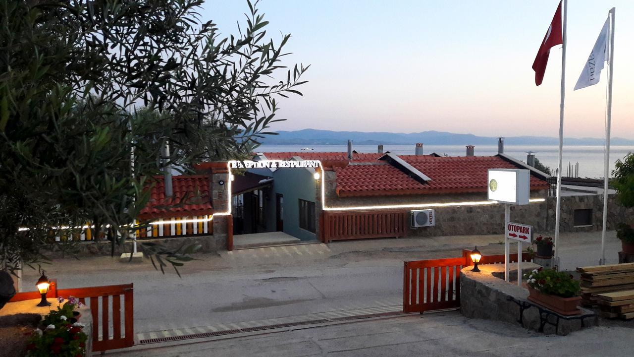 Assos Nazan Motel Restoran Beach Sokakagzi Eksteriør billede