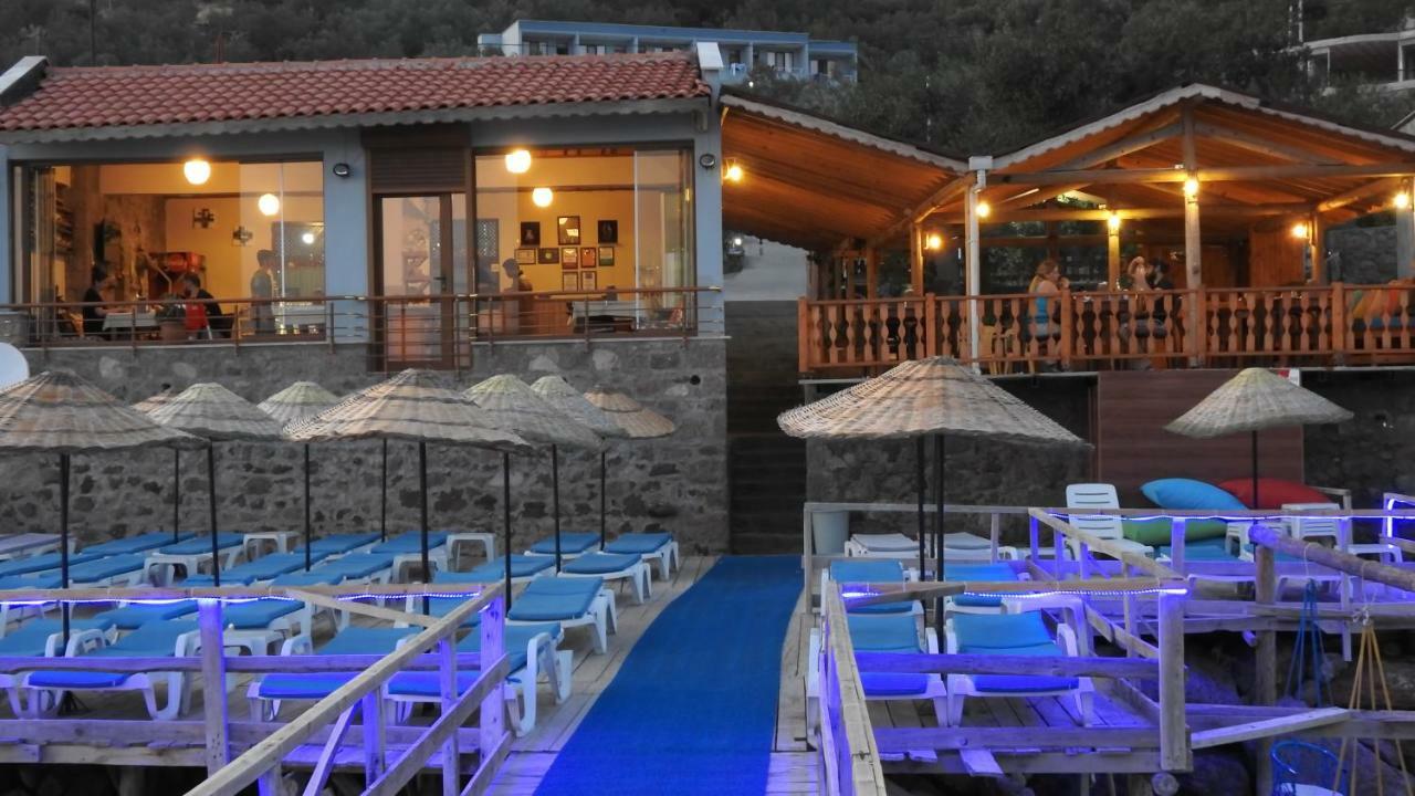 Assos Nazan Motel Restoran Beach Sokakagzi Eksteriør billede