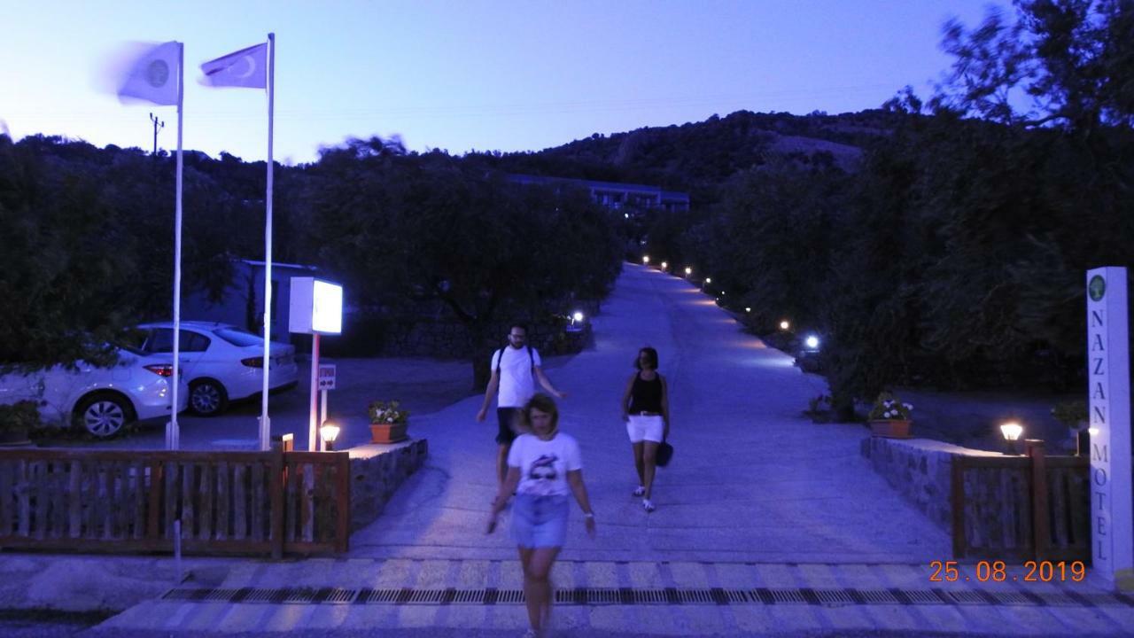 Assos Nazan Motel Restoran Beach Sokakagzi Eksteriør billede